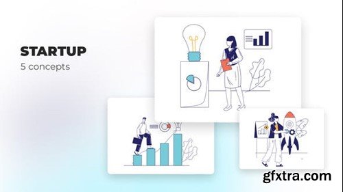 Videohive Startup - Flat concepts 39473199