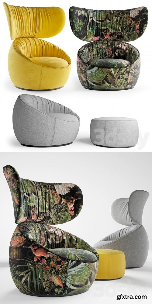 Moooi hana armchair