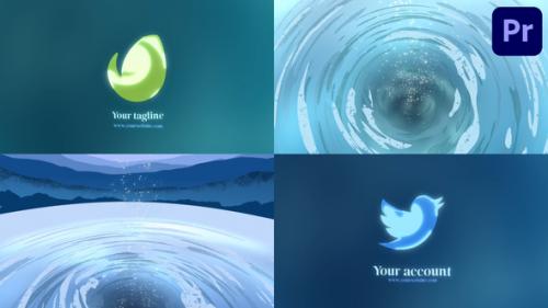 Videohive - Water Swirl Logo for Premiere Pro - 39488198 - 39488198