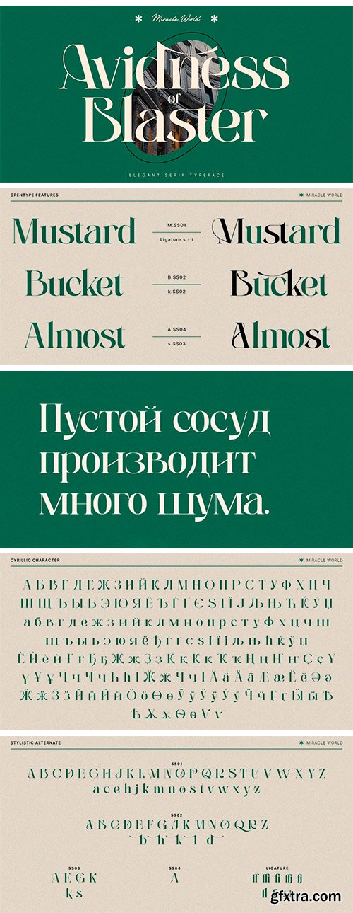 Miracle World Font Family