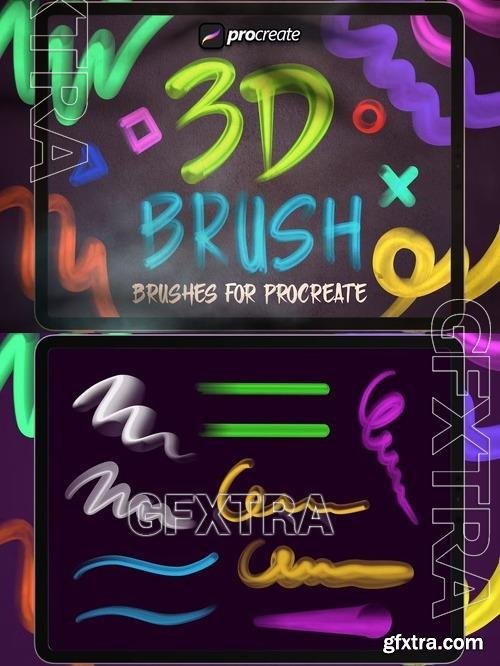 Procreate 3D Brush Pack C28R9VG