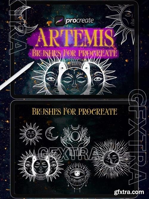 Dans Artemis Brush Stamp Procreate 96SQA4G