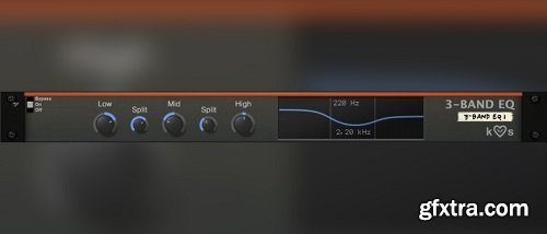 Reason RE Kilohearts 3-Band EQ v1.0.0