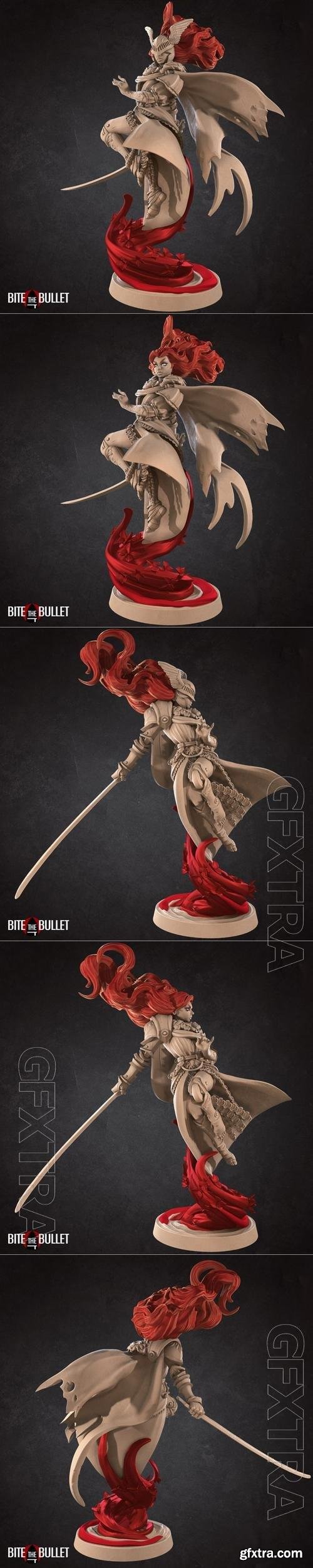 Morgana the Scarlet Goddess - 2 Versions 3D Print