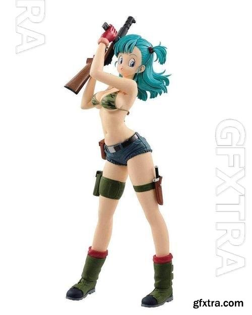 Bulma Dragon Ball Z 3D Print