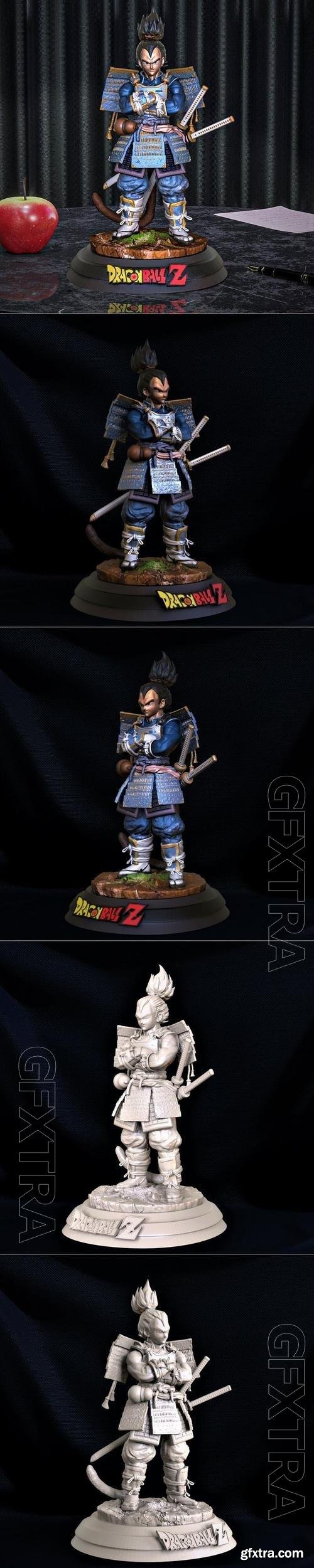 Vegeta Samurai 3D Print