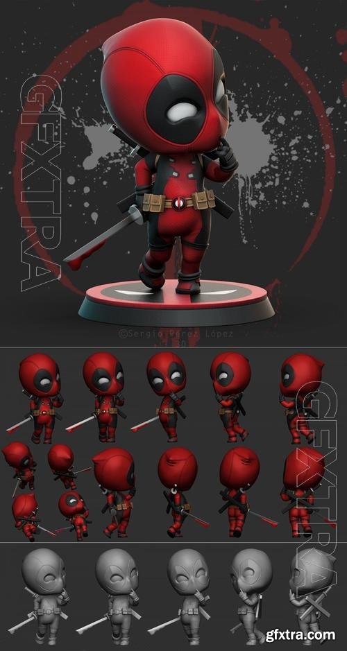 Deadpool Chibi 3D Print