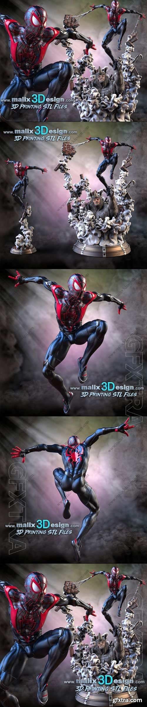 Miles Morales (Spider-Man) 3D Print
