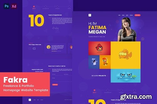 Fakra - Freelance & Portfolio Website Design RANQGWT