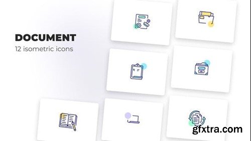 Videohive Document - Оutline Icons 39489911