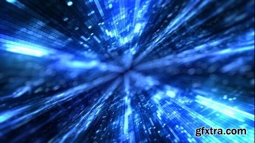 Videohive Pixel Tunnel Logo 39489241