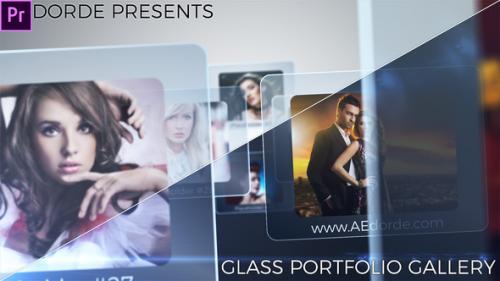 Videohive - Glass Portfolio Gallery - Premiere Pro Mogrt Project - 38782600 - 38782600