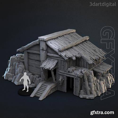 Abandoned Farmstead 3D Print