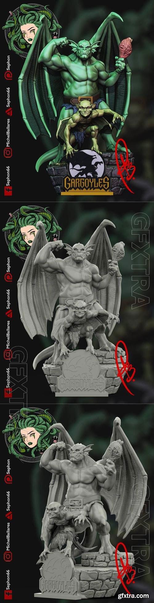 Broadway and Lexington Gargoyle 3D Print