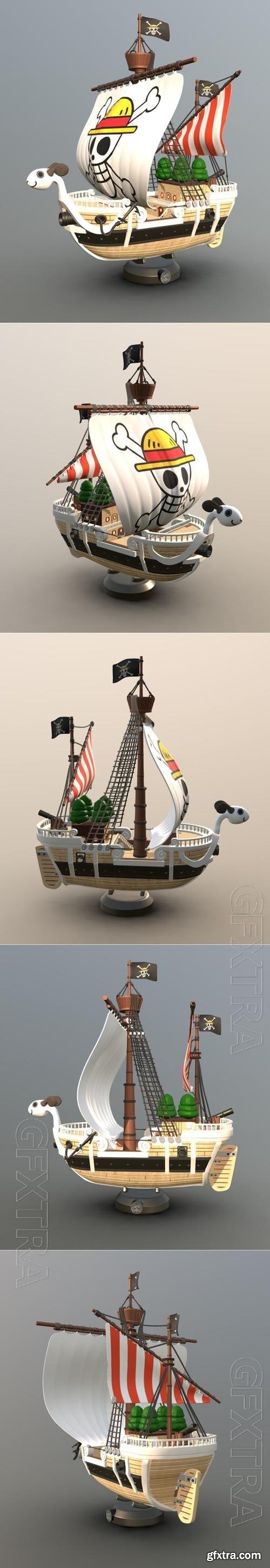 One Piece - Going Merry 3D Print