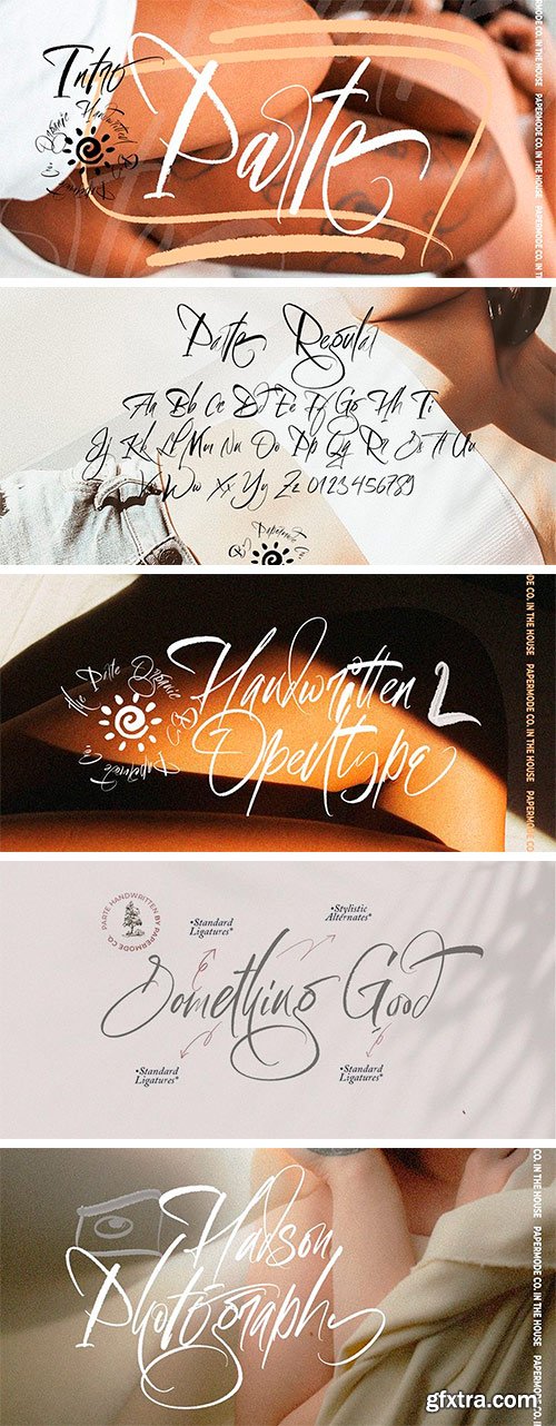 Parte Handwritten Font