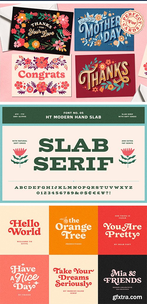 Modern Lettering Fonts Collection