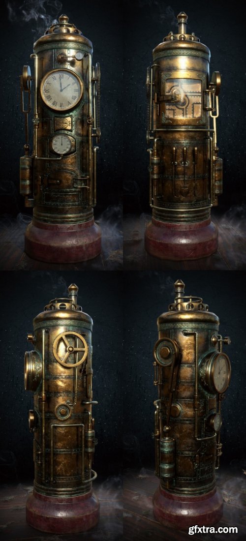 Steampunk Clock