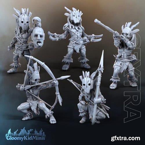 Gloomy Kid - Dark Sun Halflings 3D Print