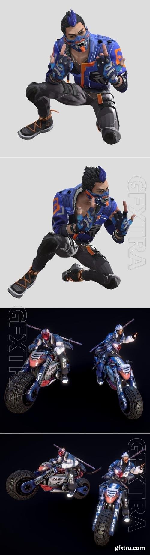 Valorant Yoru and Cyberpunk Wukong - Complete Edition 3D Print