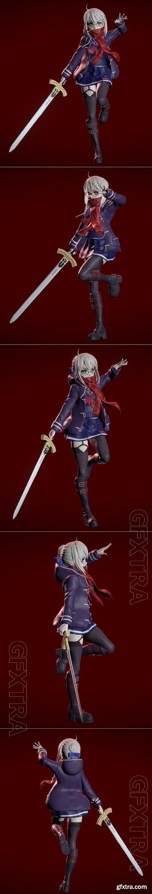 Mysterious Heroine X Alter 3D Print