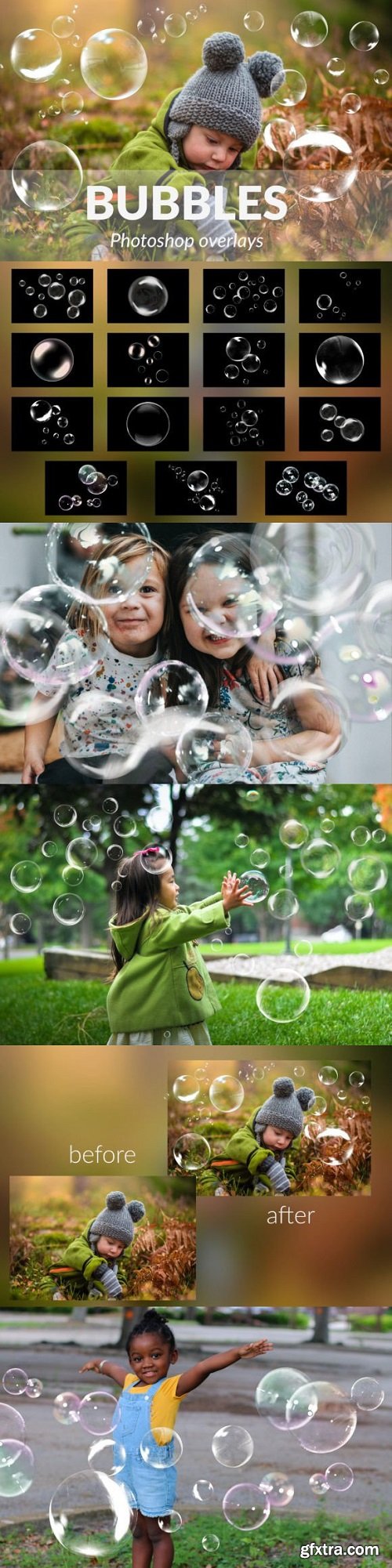 Soap Bubble Overlays