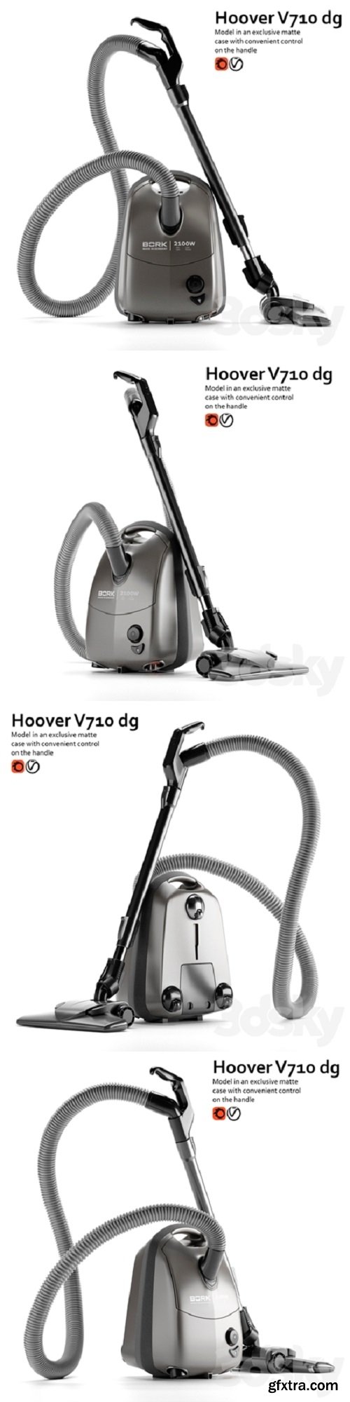 Vacuum cleaner BORK V710 dg