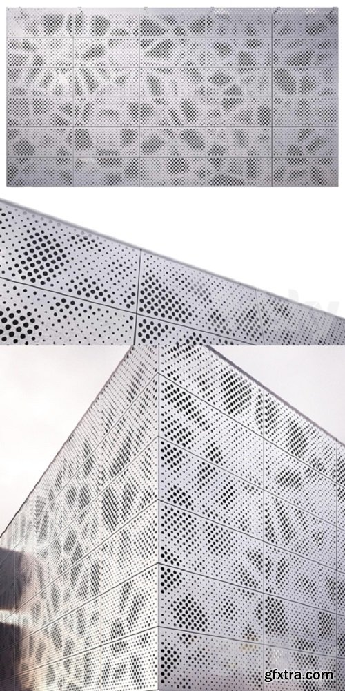 Perforated metal panel N2