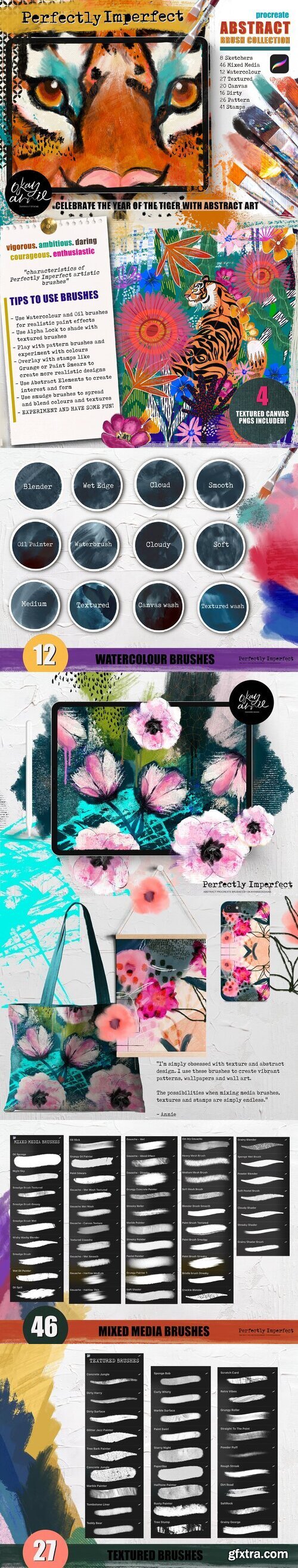 CreativeMarket - Perfectly Imperfect for Procreate 7032564