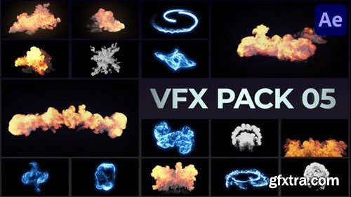 Videohive VFX Elements Pack 05 for After Effects 39518545