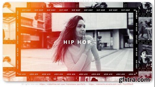 Videohive Hip Hop Stomp Logo Opener 39510913