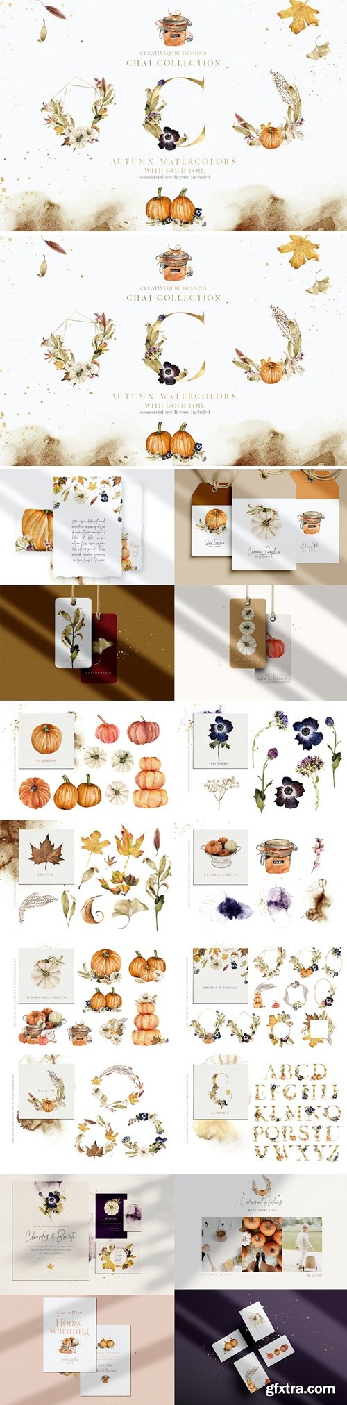 Chai Watercolor Collection - Fall P2SS24S