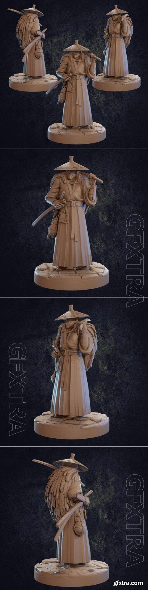 Hattori Human Ronin 3D Print