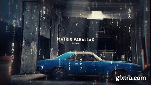 Videohive Matrix Parallax Opener 21377592