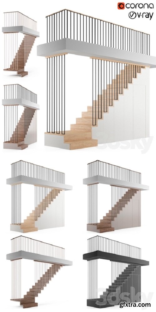 Staircase with storage