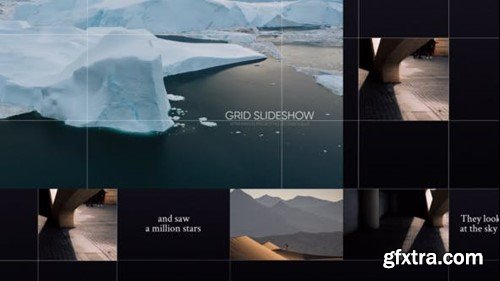 Videohive Grid Slideshow 39534544