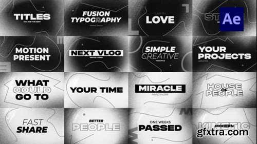 Videohive Abstract Animation Text 39546231