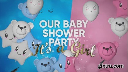 Videohive Baby Shower Slideshow 39545006