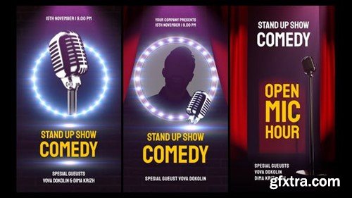 Videohive Stand Up Comedy Stories Pack 39543568