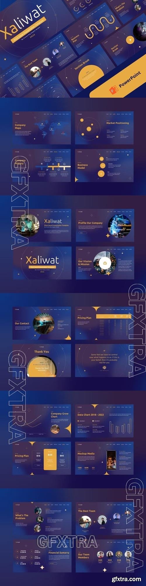 Xaliwat Powerpoint Pitch Deck Presentation NPYT2YX