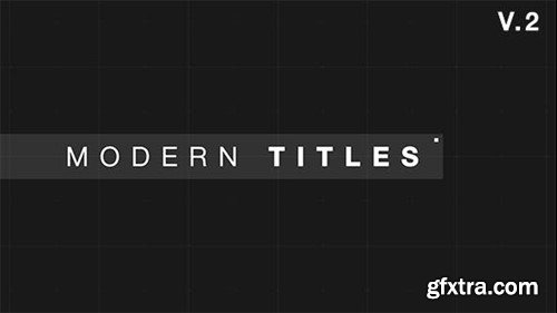 Videohive Modern Glitch Titles 15759034