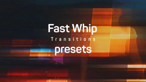 Videohive - Fast Whip Transitions Presets - 39552372 - 39552372