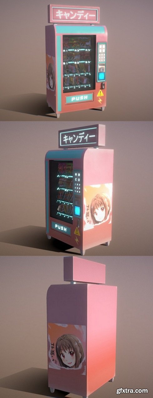 Vending Machine 3D Model