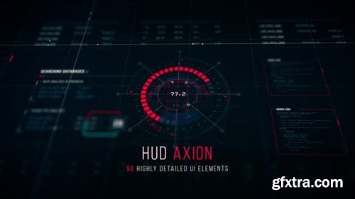 Videohive Sci-Fi HUD - Axion 22006666