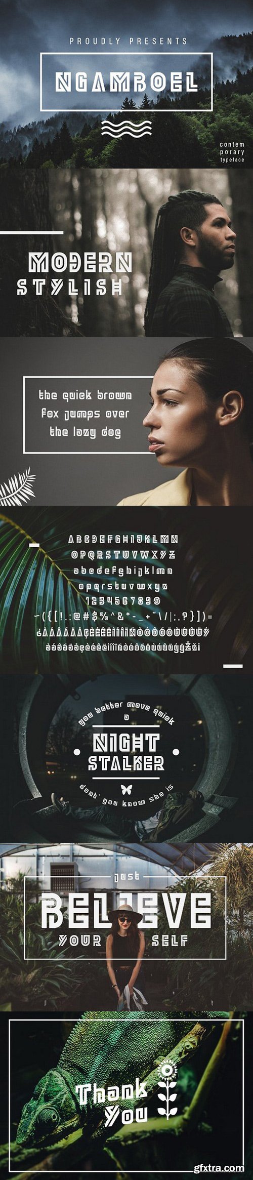 Ngamboel Display Font