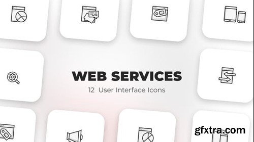 Videohive Web services - User Interface Icons 39589688