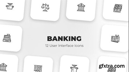 Videohive Banking  - User Interface Icons 39587258