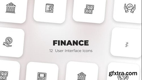 Videohive Finance - User Interface Icons 39587952