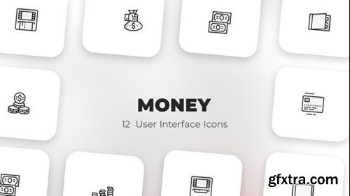 Videohive Money - User Interface Icons 39588371