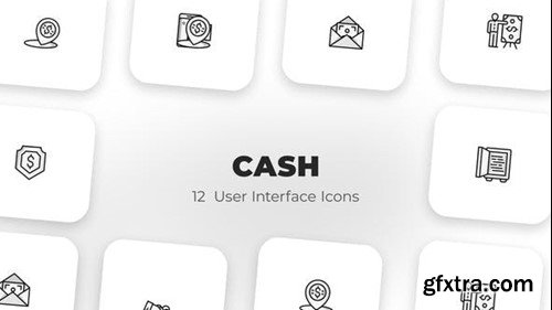 Videohive Cash - User Interface Icons 39587462